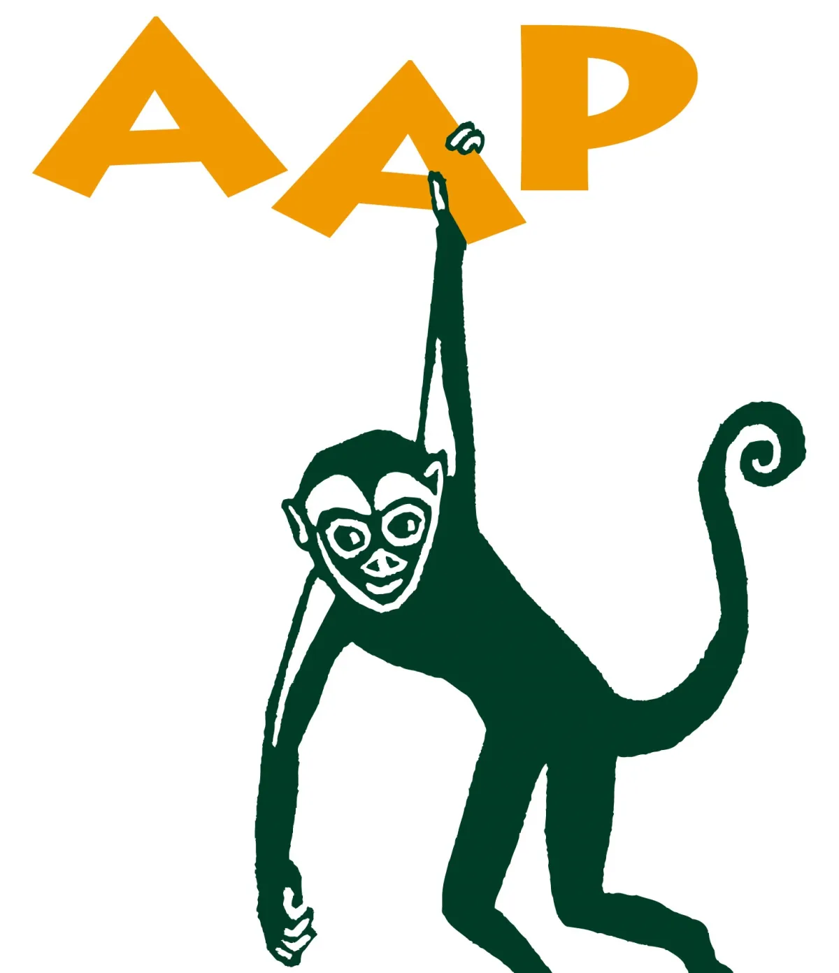 Affe,der hangelt
